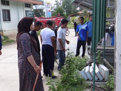 กิจกรรรมรวมพลังทำความสะอาด