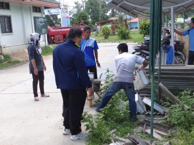 กิจกรรรมรวมพลังทำความสะอาด