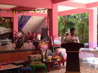 กิจกรรมเป็นประธานงานวันเด็กในตำบลลุโบะบือซา