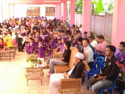 กิจกรรมเป็นประธานงานวันเด็กในตำบลลุโบะบือซา