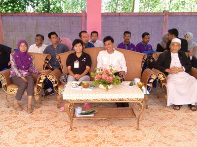 กิจกรรมเป็นประธานงานวันเด็กในตำบลลุโบะบือซา