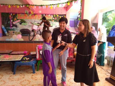 กิจกรรมเป็นประธานงานวันเด็กในตำบลลุโบะบือซา