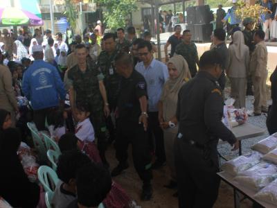 โครงการเดินเท้าเข้าทุกชุมชน ร่วมส่งเสริม สังคมพหุวัฒธรรม