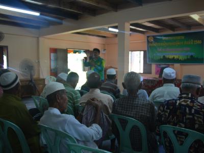 โครงการบรรยายธรรมผู้สูงอายุและคนพิการ
