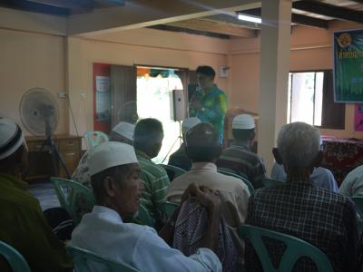 โครงการบรรยายธรรมผู้สูงอายุและคนพิการ