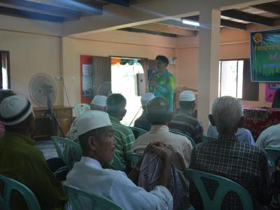 โครงการบรรยายธรรมผู้สูงอายุและคนพิการ