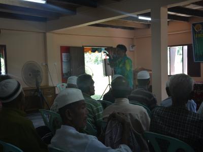 โครงการบรรยายธรรมผู้สูงอายุและคนพิการ