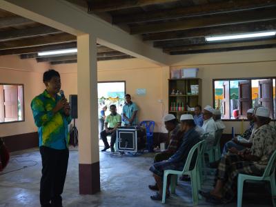 โครงการบรรยายธรรมผู้สูงอายุและคนพิการ