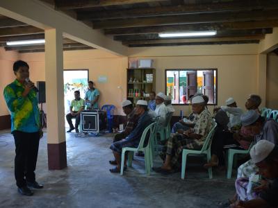 โครงการบรรยายธรรมผู้สูงอายุและคนพิการ