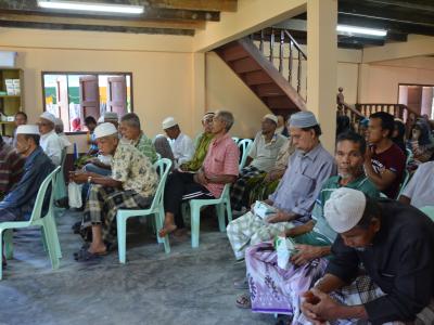 โครงการบรรยายธรรมผู้สูงอายุและคนพิการ