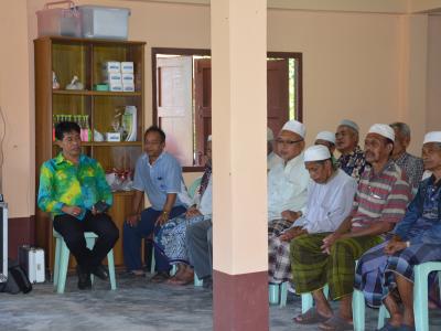 โครงการบรรยายธรรมผู้สูงอายุและคนพิการ
