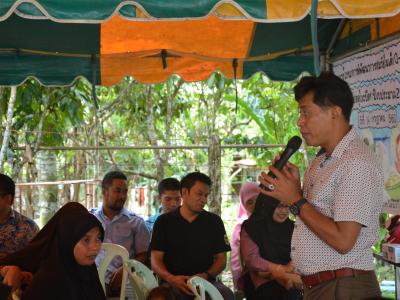 กิจกรรมเป็นประธานเปิดบุรณาการโครงการของ รพสต.ลุโบะบือซา