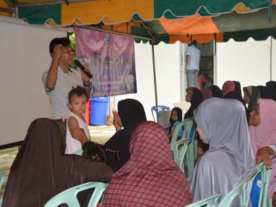 กิจกรรมเป็นประธานเปิดบุรณาการโครงการของ รพสต.ลุโบะบือซา