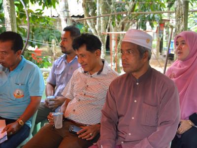 กิจกรรมเป็นประธานเปิดบุรณาการโครงการของ รพสต.ลุโบะบือซา