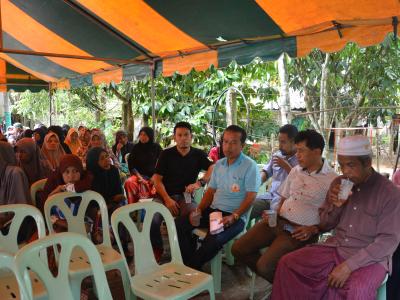 กิจกรรมเป็นประธานเปิดบุรณาการโครงการของ รพสต.ลุโบะบือซา