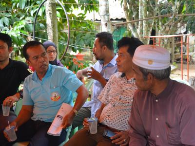 กิจกรรมเป็นประธานเปิดบุรณาการโครงการของ รพสต.ลุโบะบือซา