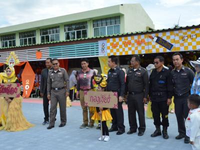 นายกเปฺ็นเกียรติเปิดกีฬาสีภายใน ร.ร ฮาซานียะห์