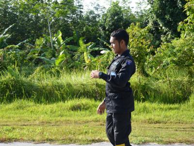 กิจกรรมวิ่งเดินพิชิพเขายือลาแป