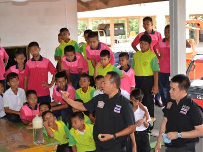 โครงการป้องกันและแก้ไขปัญหายาเสพติด หลักสูตรเยาวชนต้นกล้า
